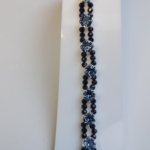Bratara cu Piatra Soarelui si cristale Swarovski Montana  - Artynos.ro