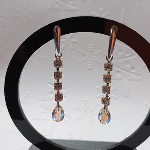 Cercei cristale Swarovski si Preciosa, Bijuterii, Cercei, Cercei din margele, Confectionarea bijuteriilor, ARTYNOS