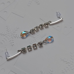 Cercei cristale Swarovski si Preciosa - bijuterii - cercei - cercei din mărgele - Artynos.ro