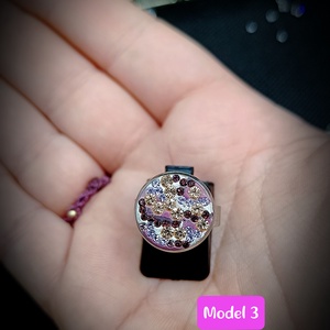 Inel inox cristale Swarovski  - bijuterii - inele - inele de statement - Artynos.ro