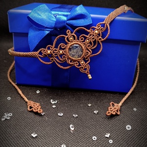 Colier Choker Micromacrame Victorian  - Artynos.ro