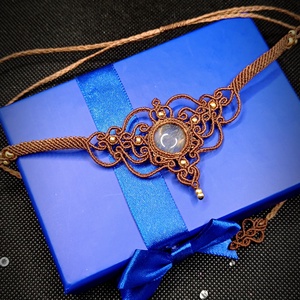 Colier Choker Micromacrame Victorian  - bijuterii - coliere - chockere - Artynos.ro