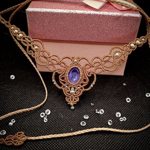 Colier elegant cu cristal Swarovski  - Artynos.ro