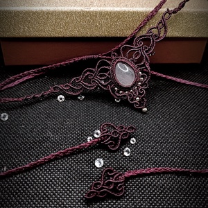 Colier Choker Delicat Cuart  - bijuterii - coliere - chockere - Artynos.ro