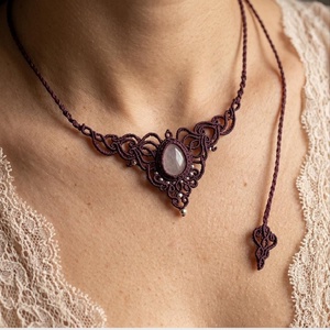 Colier Choker Delicat Cuart  - bijuterii - coliere - chockere - Artynos.ro