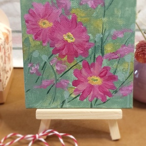 Mărțișor deosebit cu flori - bijuterii - mărțișor - Artynos.ro