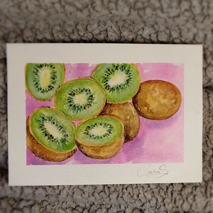 Ilustratie kiwi, Arte vizuale si accesorii , Grafica, ilustratie, Alte desene, Fotografie, grafica, desen, ilustratie, ARTYNOS