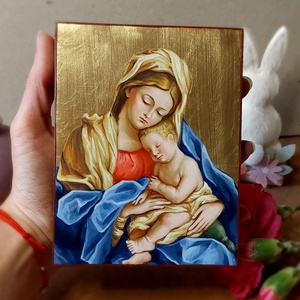 Icoana Maica Domnului cu Pruncul  - casă & stil de viață - accesorii religioase - icoane cu sfinți - Artynos.ro