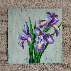 Tablou irisi , Arte vizuale si accesorii , Picturi, Picturi in tehnica mixta, Pictura, ARTYNOS