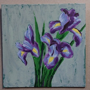 Tablou iriși  - arte vizuale și accesorii  - picturi - picturi în tehnică mixtă - Artynos.ro