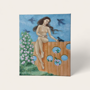 Tablou acrilic- Proverb romanesc  - Artynos.ro