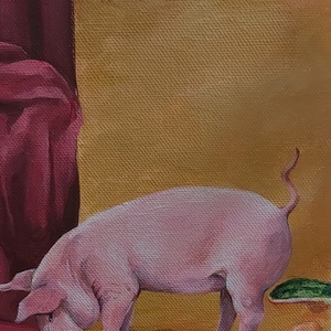 Tablou Nature vs Consumerism  - arte vizuale și accesorii  - picturi - pictură acrilică - Artynos.ro