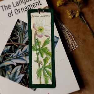 Semn de carte botanic - cărți și creații cu tematică muzicală, cadouri - semn de carte - Artynos.ro