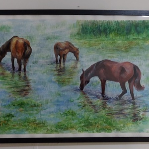 Caii - casă & stil de viață - decorațiuni de casă - picturi murale - tablouri/picturi pe pânză - Artynos.ro