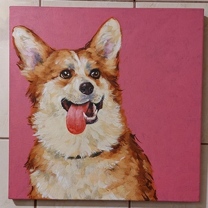 Tablou Corgi1 - Artynos.ro