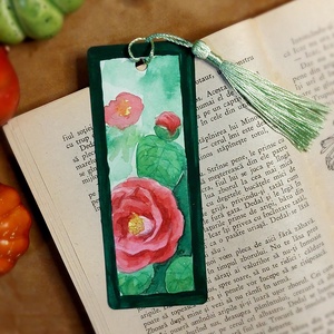 Semn de carte handmade- trandafir - Artynos.ro