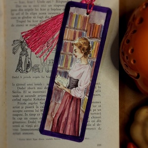 Semn de carte handmade- reader - cărți și creații cu tematică muzicală, cadouri - semn de carte - Artynos.ro