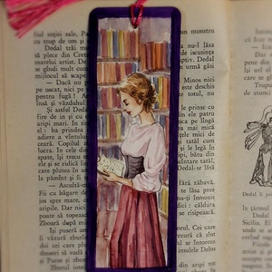Semn de carte handmade- reader - Artynos.ro