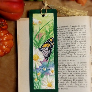 Semn de carte handmade -fluture - Artynos.ro