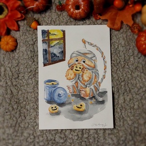 Ilustratie copii- cookie monster - arte vizuale și accesorii  - grafică, ilustrație - alte desene - Artynos.ro