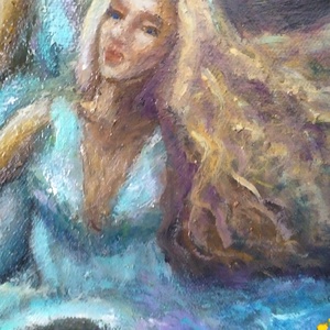 Pictură ulei Sânziene - arte vizuale și accesorii  - picturi - pictură în ulei - Artynos.ro
