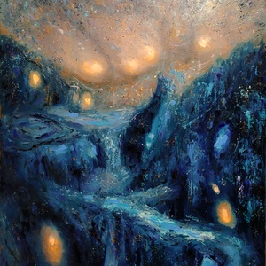 Pictura ulei El hogar de la nieves - Artynos.ro