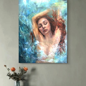 Pictură ulei Mareea - arte vizuale și accesorii  - picturi - pictură în ulei - Artynos.ro