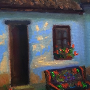 Pictură ulei Aievea - arte vizuale și accesorii  - picturi - pictură în ulei - Artynos.ro