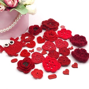 Lot aceesorii crosetate + nasturasi asortati - accessorii și unelte - accesorii decorative - alte accesorii - Artynos.ro