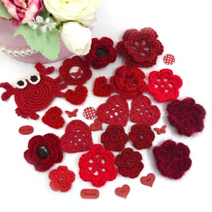 Lot aceesorii crosetate + nasturasi asortati - accessorii și unelte - accesorii decorative - alte accesorii - Artynos.ro
