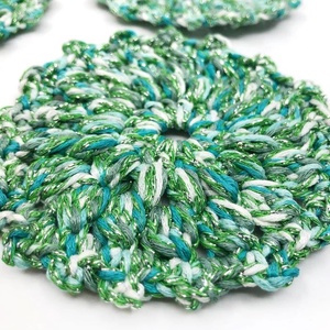 Coaster crosetat - casă & stil de viață - accesorii pentru decorat casa - suport de flori - suport flori - Artynos.ro