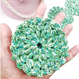 Coaster crosetat - casă & stil de viață - accesorii pentru decorat casa - suport de flori - suport flori - Artynos.ro