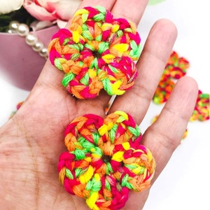 Set 6 flori crosetate  - accessorii și unelte - accesorii decorative - alte accesorii - Artynos.ro