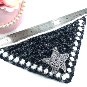 Bandana crosetata  Handsome Boy  - casă & stil de viață - accesorii pentru animale  - paturi și echipamente câini - colier de câine, set de lesă - Artynos.ro