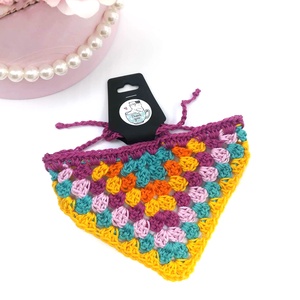Bandana crosetata  - casă & stil de viață - accesorii pentru animale  - paturi și echipamente câini - colier de câine, set de lesă - Artynos.ro