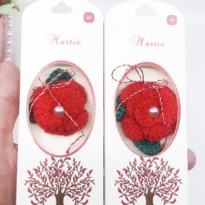 Martisor crosetat - bijuterii - mărțișor - Artynos.ro