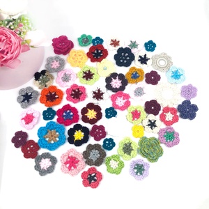 Lot crosetate , Accessorii si unelte, Obiecte de decorare, Textil de decorare, Crosetat, * Flori si altele, crosetate manual, pentru aplicatii diverse. Diverse combinatii de culori, divers..., ARTYNOS