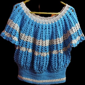 Bluza crosetata marimea L - îmbrăcăminte și modă - haine damă - bluze damă - Artynos.ro