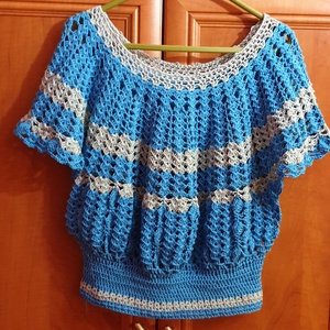 Bluza crosetata marimea L - îmbrăcăminte și modă - haine damă - bluze damă - Artynos.ro