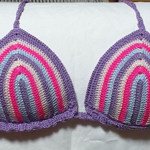 Sutien pentru plajă,  crosetat,  cupă căptușită S  - îmbrăcăminte și modă - haine damă - costume de baie și lenjerie de corp - Artynos.ro