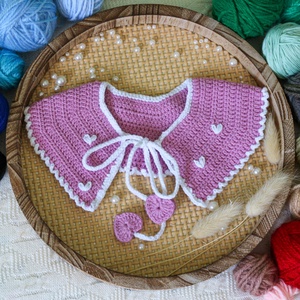 Guleras handmade roz, Imbracaminte si moda, Accesorii par, Accesorii de par, , ARTYNOS