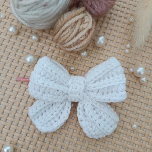 Fundiță de păr croșetată manual  - îmbrăcăminte și modă - accesorii păr - accesorii de păr - Artynos.ro