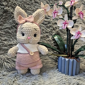 Iepuras crosetat manual, Jucarii si echipamente pentru copii, Plusuri, Iepure de plus, Crosetat, ARTYNOS