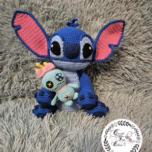 Stitch crosetat , Jucarii si echipamente pentru copii, Plusuri, Personaje de basm din plus, Crosetat, ARTYNOS