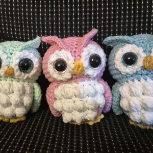 Bufnițe Mini - genți și portofele - accesorii genți - breloc - Artynos.ro