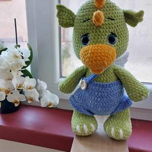 Dinozaur Baby, Jucarii si echipamente pentru copii, Plusuri, Dinozauri din plus, Crosetat, ARTYNOS