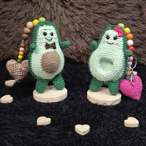 Set brelocuri avocado in pereche - Artynos.ro