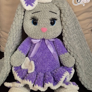 Iepurasul Lili, Jucarii si echipamente pentru copii, Plusuri, Iepure de plus, Crosetat, ARTYNOS