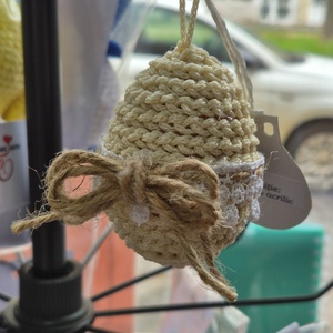 Ouă croșetate - decor de sărbători - decorațiuni de paște - ouă decorative - Artynos.ro