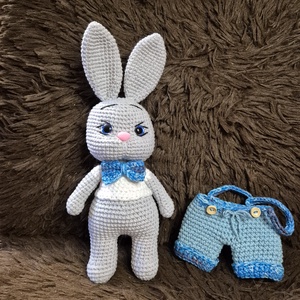 Iepuraș Micul Gentleman - jucării și echipamente pentru copii - plușuri - iepure de pluș - Artynos.ro